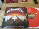 Metallica LP Master of puppets Red Vinyl & Insert Vertigo spaceship  