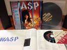 W.A.S.P. - Inside the Electric Circus LP rare Japan press w/obi, 7