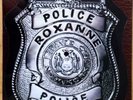 The Police, Roxanne, Promo Badge Shaped Picture Disc, Sting.