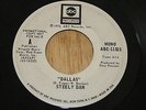 Rare STEELY DAN Promo 45, DALLAS, 1st Single it was pulled, 1972