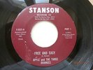 APPLE & THE THREE ORANGES FREE & EASY PTS. 1 & 2 SOUL/FUNK STANSON 45 RPM RECORD