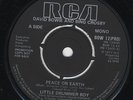 DAVID BOWIE & BING CROSBY Peace On Earth RARE UK PROMO 7