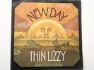 THIN LIZZY NEW DAY EP 7 SINGLE 33rpm-PIC SLEEVE - PHIL LYNOTT IRISH PRESS RARE