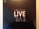 MILES DAVIS • EVIL LIVE • SEALED / RARE LIMITED BLACK COVER DOUBLE LP