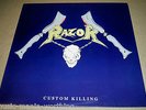 RAZOR Custom Killing, RARE THRASH METAL VINYL Fist Fight Fringe FPL3042 1987, EX