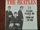 THE BEATLES-PLEASE, PLEASE ME and FROM ME TO YOU 45 RECORD VEEJAY VJ-581