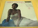 Rare Riverside STEREO Jazz LP: Abbey Lincoln With The Riverside Jazz Stars