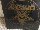 Venom Welcome to Hell LP autographed 1981 Neat Records Great cond. Death metal