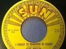 Elvis Presley, Mystery Train Sun 223 Sample 45 RPM Record
