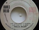 PHILLIS DILLON / THE LOVE THAT A WOMAN CAN GIVE TO A MAN / LISTEN