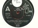 BEATLES. SGT PEPPER. RARE DEMO SINGLE. 1967. COLLECTORS ITEM.