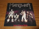 MANOWAR Into Glory Ride LP RARE Underworld Rec. with DEFENDER bonus track