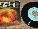 Vintage 1961 THE COMPLACENT AMERICANS 45 rpm Record Civil Defense H-BOMB
