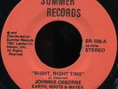 Johnny Osbourne - Right Right Time Canadian orig 7