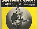 ROCKABILLY E.P.+ PICTURE COVER--JOHNNY CASH - I WALK THE LINE -HEAR-1958 SUN 113