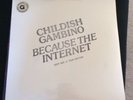 Childish Gambino Because the Internet, Deep Web Tour Vinyl Record LP, Rare
