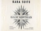 David Wertman w/ Steve Reid   Kara Suite LP   Mustevic   shrink rare NM