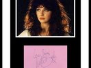 VERY RARE - KATE BUSH - MUSIC LEGEND - ORIGINAL HAND SIGNED AUTOGRAPH