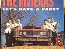 THE RIVIERAS let's have a party LP VG USA 102 USA Mono Surf 1964 Original U.S.A.