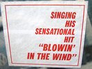 RARE STICKER 1964 ORIG = BOB DYLAN   THE FREEWHEELIN' Garage FOLK 360 COLUMBIA