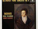 SXL 2010 WBg ED1 BACKHAUS - BEETHOVEN piano concerto #4 RARE orig DECCA LP EX++