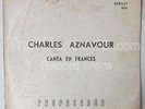 CHARLES AZNAVOUR 