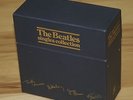 Beatles Singles Collection Blue Box BSCP1 UK w/pic disc / sleeves w/seam splits