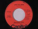 rare Soul 45 WILLARD KING lady be mine CAPITOL Hear
