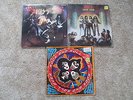 (3) KISS ALBUMS - ALIVE, LOVE GUN & ROCK AND ROLL OVER