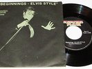 ROCKABILLY ELVIS PRESLEY RARE BEGINNINGS: 45 ELVIS STYLE 45 MEMPHIS FLASH