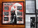 V/A LP - A VILE PEACE (1986) PEACEVILLE RECORDS + LYRIC POSTER - CHUMBAWAMBA