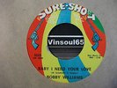 *Listen*AWESOME 60s NORTHERN Bobby Williams 