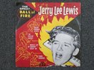 JERRY LEE LEWIS THE GREAT BALL OF FIRE RARE 1957 EP +PS PICTURE SLEEVE Sun 107