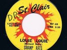 SWAMP RATS louie louie / hey joe HEAR 60s GARAGE beat MOD KILLER 2-sider