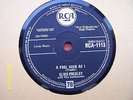 ELVIS PRESLEY: A FOOL SUCH AS I  78 rpm RECORD   RCA 1113   CON VG