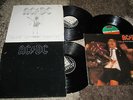 3 x LP: AC/DC - Back in black / Flick of the switch / If you want blood, 1,--