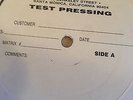 Born Against 9 Patriotic Hymns... LP TEST PRESS Rorschach Citizens Arrest NYHC