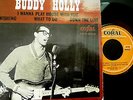 BUDDY HOLLY FRENCH 4 TRACK MONO CORAL EP-RAREST 45 RPM-GREAT PICTURE