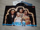 ABBA- HONG KONG LP *THE ALBUM* + ORIGINAL POLYDOR PROMO POSTER 