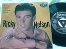RICKY NELSON UK LONDON EP 45 RICKY NELSON PART 3  1958 1st ISSUE EX