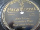 78 RPM RECORD PARAMOUNT 12666 BLIND LEMON JEFFERSON