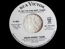 AL HIRT GREEN HORNET THEME RARE PROMO NEAR MINT RCA STRAWBERRY   INSTRUMENTAL 45