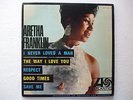 ARETHA FRANKLIN - I NEVER LOVED A MAN / RESPECT EP 45 7'' ATLANTIC 1967 PORTUGAL