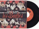 THE BEATLES : SP juke box (ODEON SO 10129 BIEM ) TICKET TO RIDE + 1 (type 2)