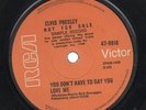 ELVIS PRESLEY   Rare 1970 Aust Promo Only 7