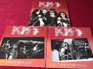 KISS - ALIVE IN THE WOODS - RARE 1973 & 1975 LIVE N.Y. USA PURPLE WAX DOUBLE LP