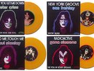 KISS Set of 1978 French solo singles - 4 x 7