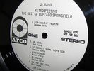 WHITE LABEL PROMO 1969 ORIG   THE BUFFALO SPRINGFIELD = NEIL YOUNG STEVE STILLS