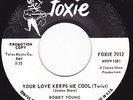Popcorn R&B Mod / Doo Wop 45 - BOBBY YOUNG - Your Love Keeps Me Cool / Sad Night