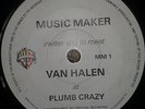 VAN HALEN ,  SOUTH AFRICA  PROMO INVITE WITH DOCUMENTS , IRON MAIDEN